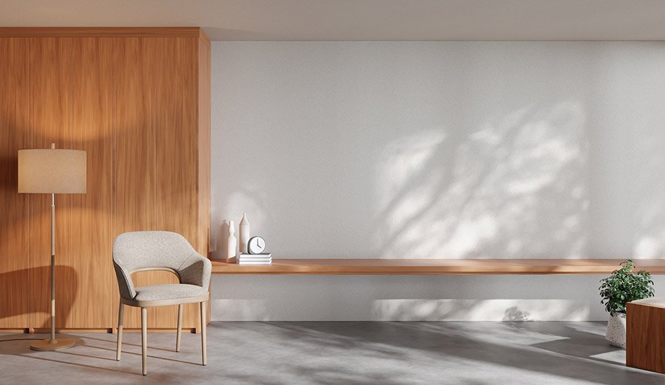  Interior minimalista funcional vivienda residencial México