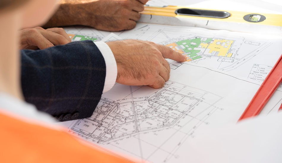  Plano estructural de vivienda con detalle de cimentación columnas trabes y armado de losa