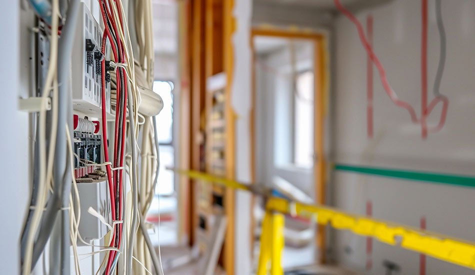  Instalaciones eléctricas e hidráulicas expuestas en etapa de construcción